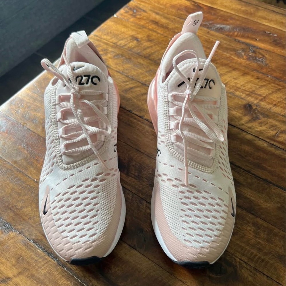 Nike Women's Air Max 270 Light Pink Athletic Shoes